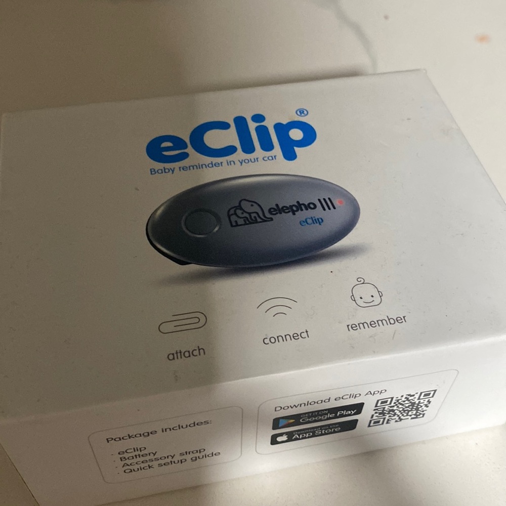 Eclip baby reminder in your car